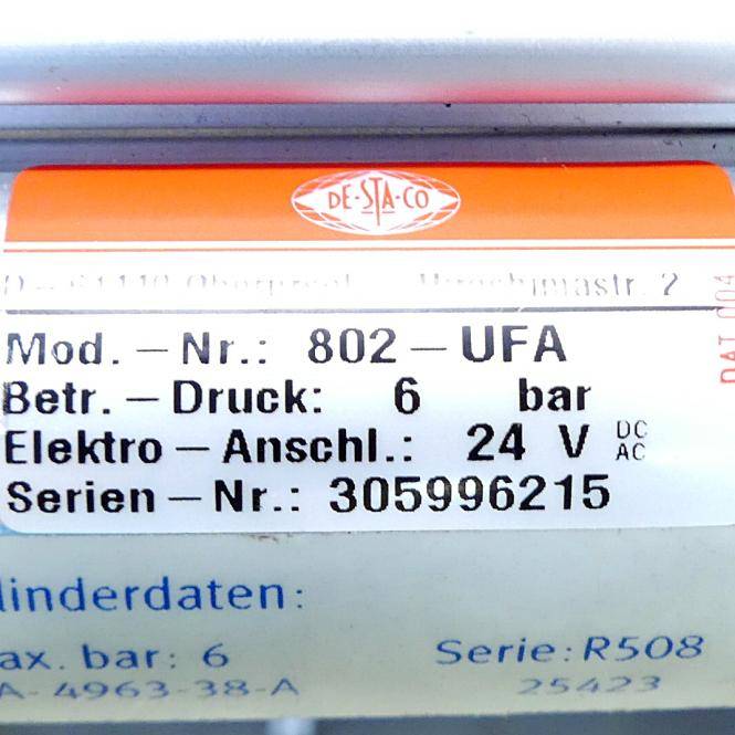 DESTACO Pneumatischer Standard-Kraftspanner (802-UFA)