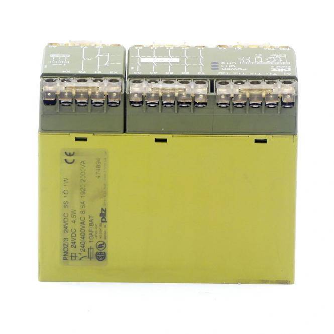 Pilz PNOZ 3 24VDC 5S 1Ö 1W Sicherheitsschaltgerät (474894)
