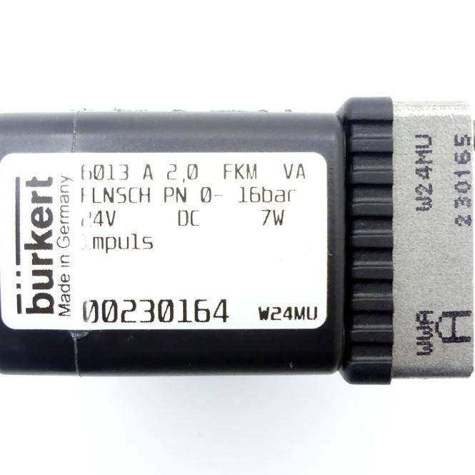 bürkert Magnetventil 6013 A 2.0 FKW VA 6013 A 2.0 FKW VA (00230164)