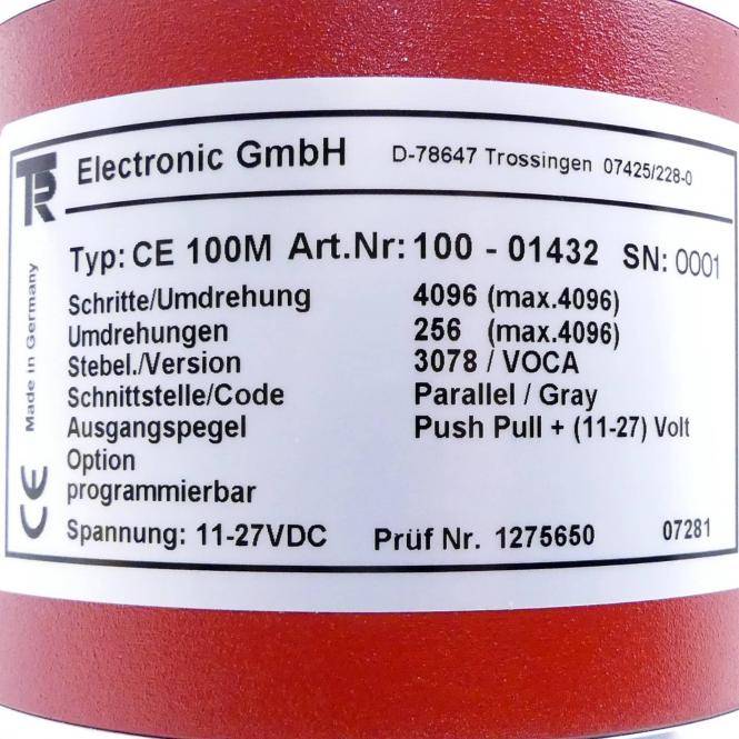 TR Electronic Drehgeber CE 100M (100-01432)