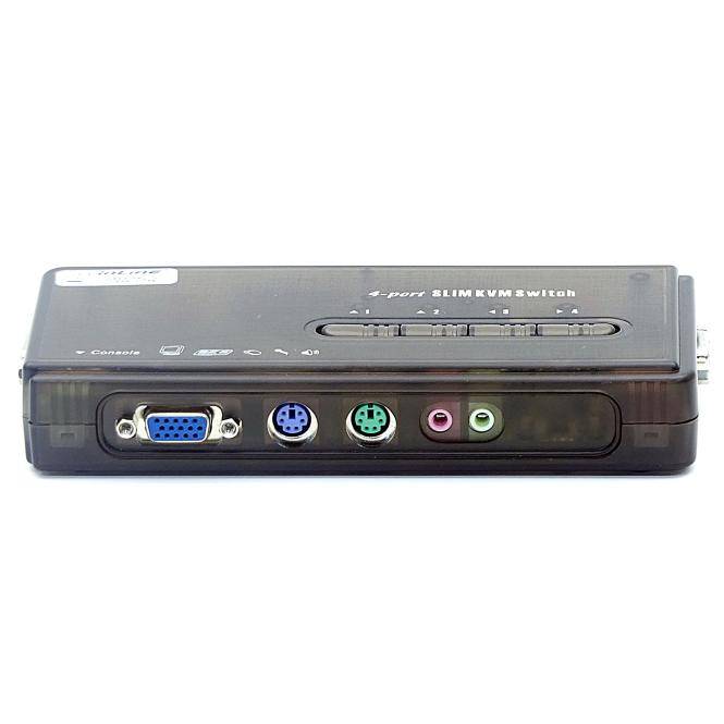 InLine 4-port SLIM KVM Switch 60614G (60614G)