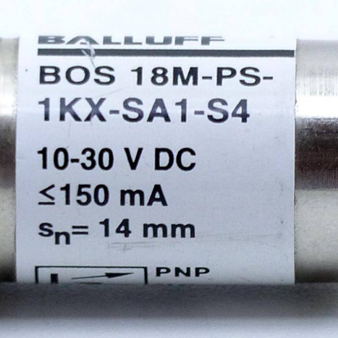 BALLUFF Optischer Sensor (BOS 18M-PS-1KX-SA1-S4)