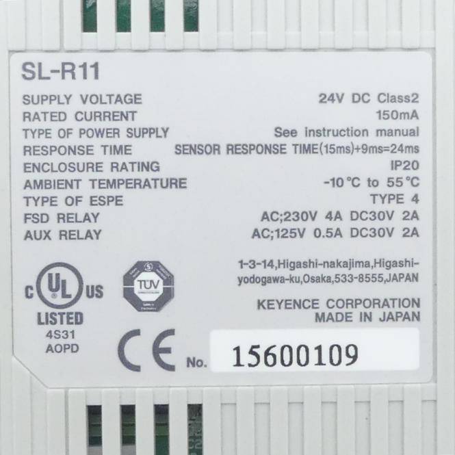 Keyence Sicherheitssteuerungseinheit (SL-R11)
