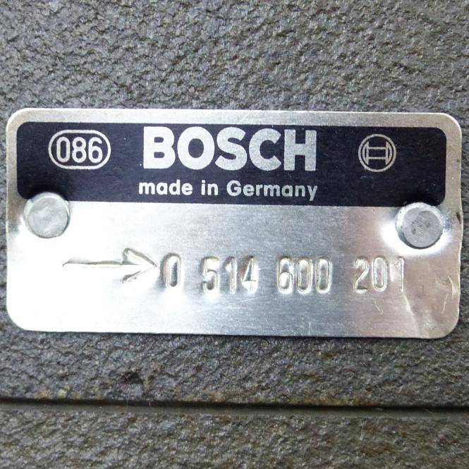 BOSCH Radialkolbenpumpe (0 514 600 201)