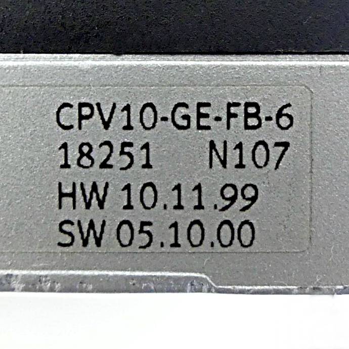 FESTO Elektrik Anschaltung CPV10-GE-FB-6 (18251)