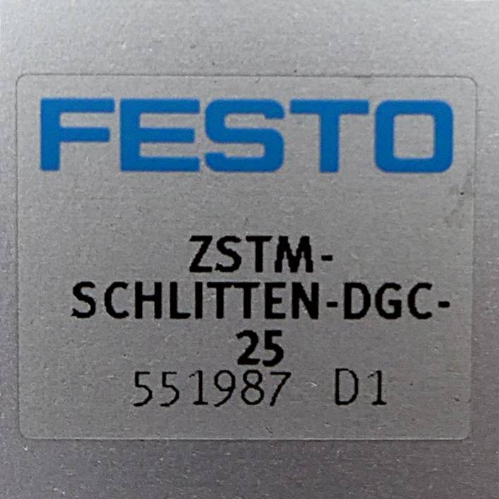 FESTO Schlitten ZSTM-SCHLITTEN-DGC-25 (551987)