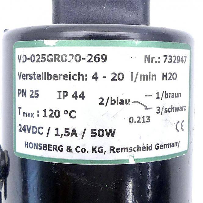 Honsberg Durchflusswächter (VD-025GR020-269)