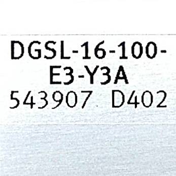 FESTO Mini-Schlitten DGSL-16-100-Y3A (543907)
