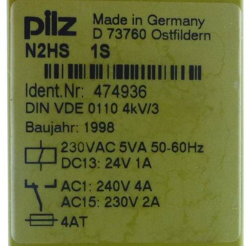 Pilz Zweihandbediengerät N2HS 1S (474936)