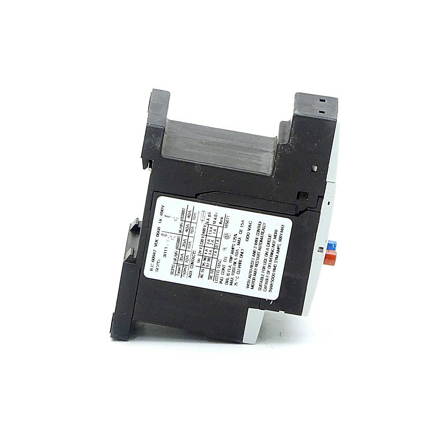 Siemens Überlastrelais (3RU1116-1CC1)