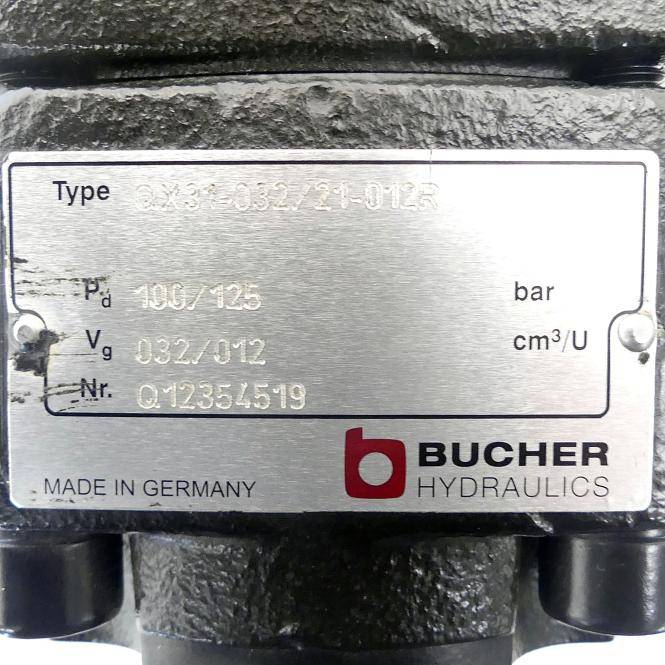 BUCHER HYDRAULICS Innenzahnrad-Pumpe (QX31-032/21-012R)