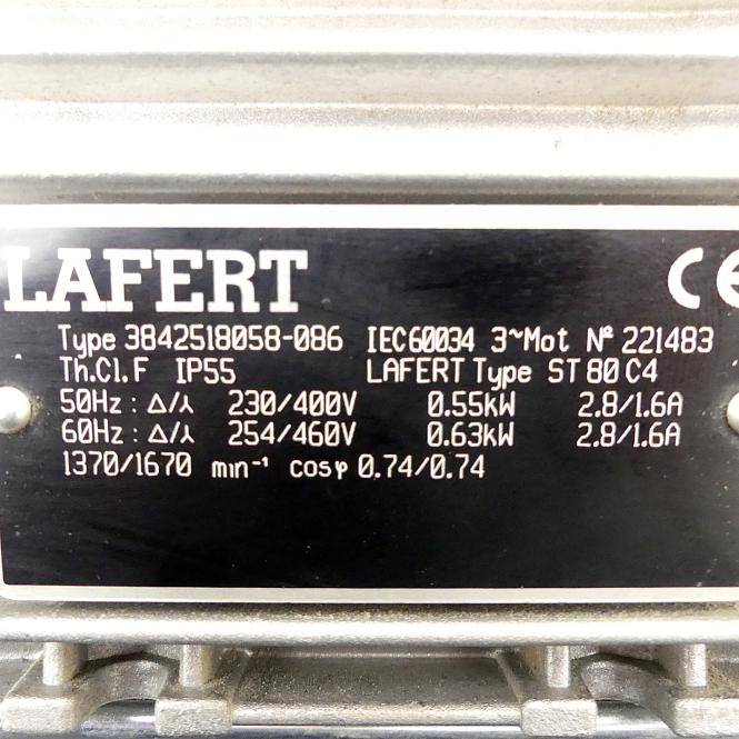 Lafert Drehstrommotor IEC 60034 (3842518058-086)