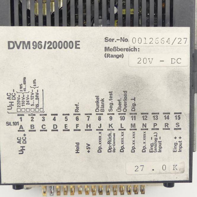 GMW Messwertanzeige (DVM96/20000E)