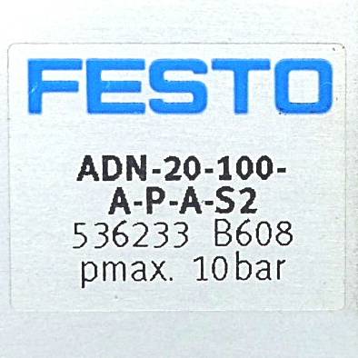 FESTO Kompaktzylinder ADN-20-100-A-P-A-S2 (526233)