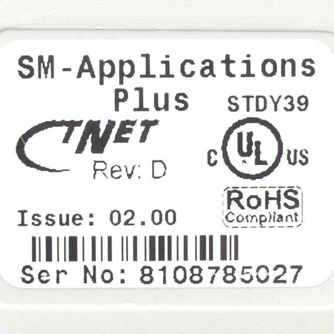 Control Techniques SM-Applications Plus 8108785027 (STDY39)