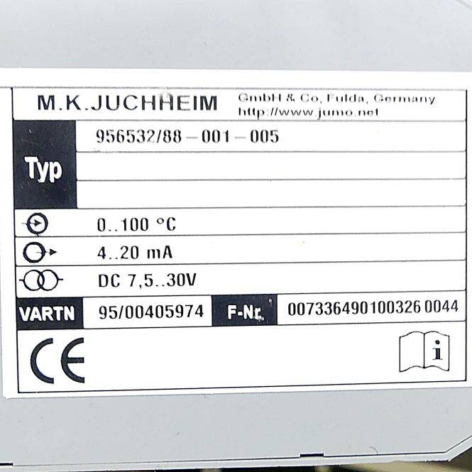 JUMO dTrans T03 T (956532/88-001-005)