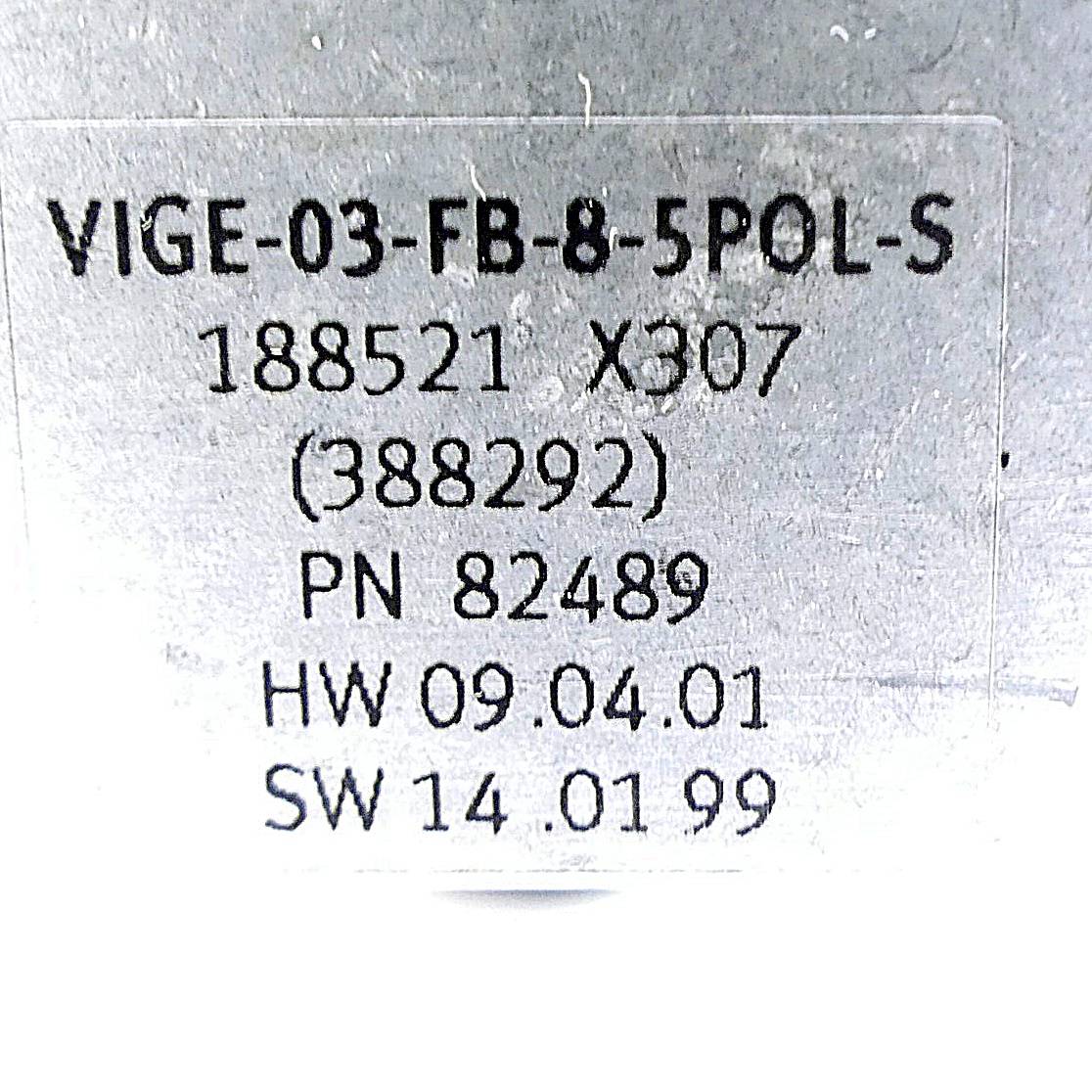 FESTO Eingangsmodul VIGE-03-FB-8-5POL-S (188521)