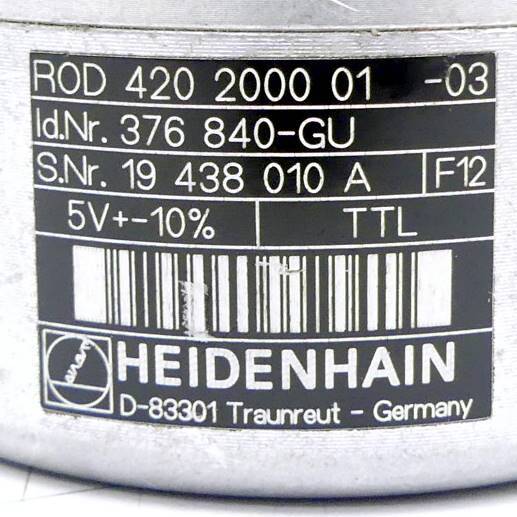 HEIDENHAIN ROD 420 2000 01-03 (376840-GU)