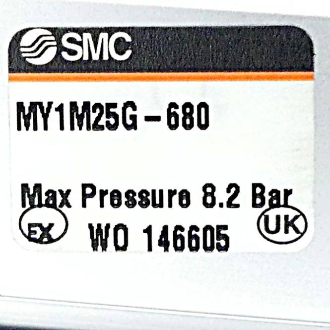 SMC Kolbenstangenloser Bandzylinder (MY1M25G-680)