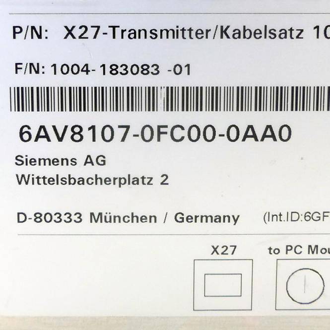 Siemens X27-Transmitter (6AV8107-0FC00-0AA0)
