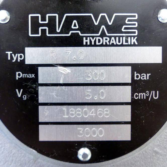 HAWE Radialkolbenpumpe R 7.0 (R 7.0)