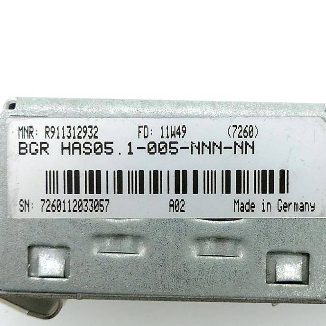 Bosch Adapter Plug Interface BGR HAS05.1-005-NNN-NN (R911312932)