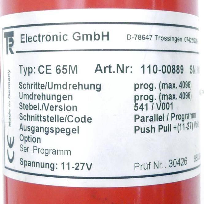 TR Electronic Drehgeber CE 65M (110-00889)