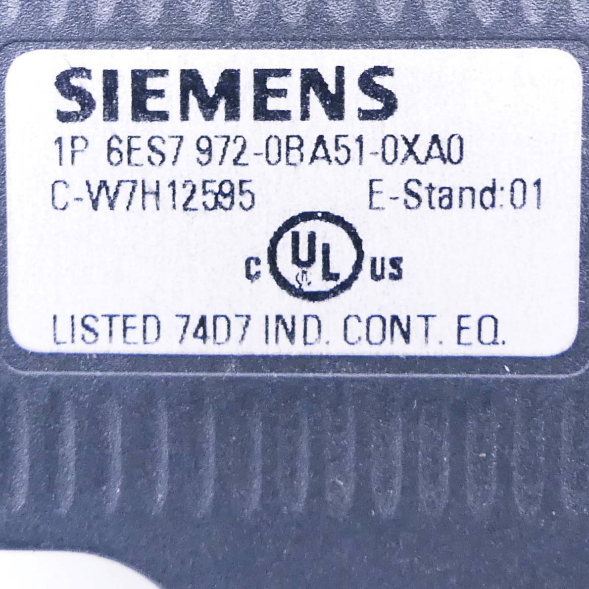 Siemens 3 Stück Busanschlussstecker (6ES7972-0BA51-0XA0)