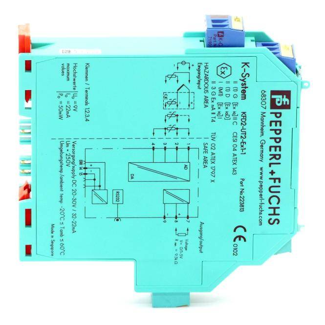 PEPPERL+FUCHS Universeller Temperaturmessumformer KFD2-UT2-Ex1-1 (223813)