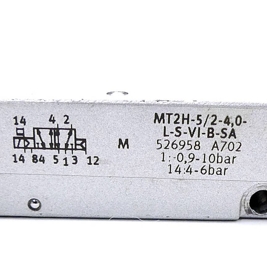 FESTO Magnetventil MT2H-5/2-4,0-L-S-VI-B-SA (526958)