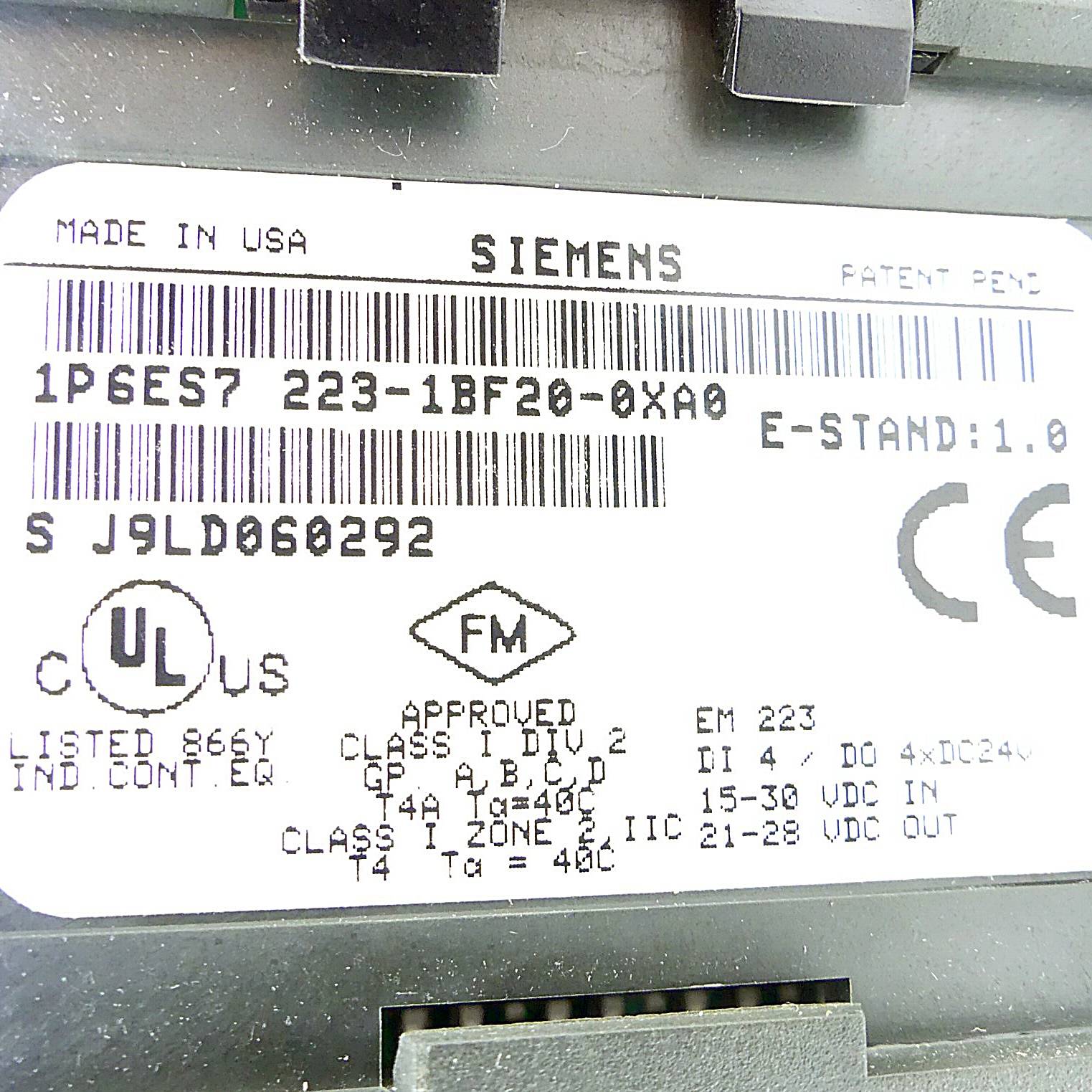Siemens 223-1BF20-0XA0 (223-1BF20-0XA0)
