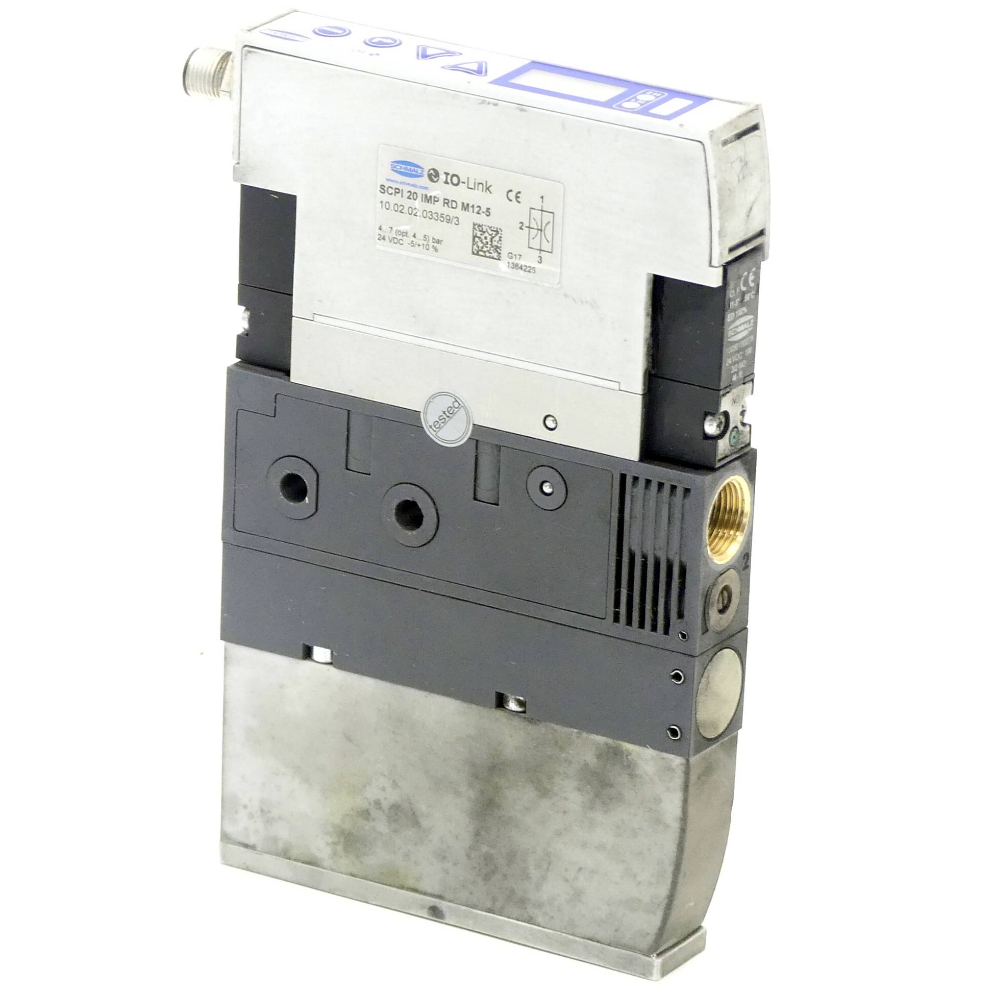 SCHMALZ Kompaktejektor mit voll integrierter Funktionalität SCPi 20 IMP RD M12-5 (10.02.02.03359/3)