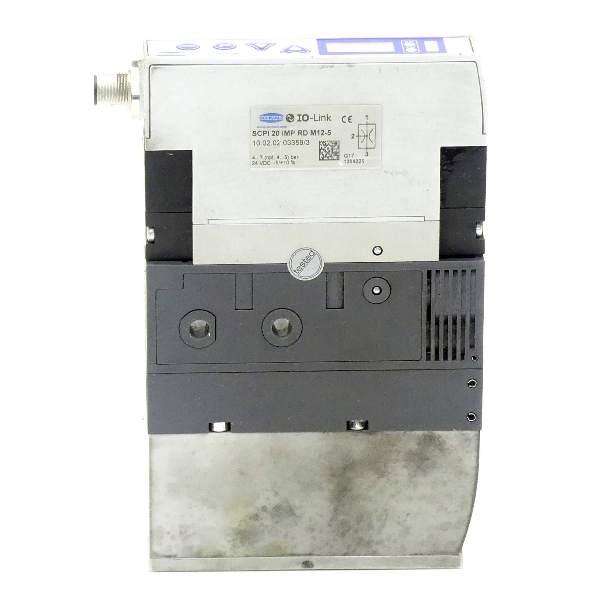 SCHMALZ Kompaktejektor mit voll integrierter Funktionalität SCPi 20 IMP RD M12-5 (10.02.02.03359/3)