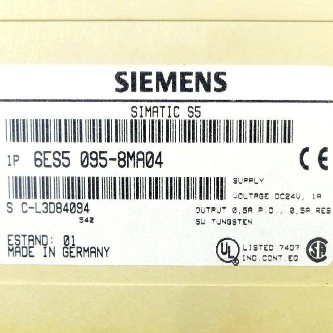Siemens Simatic S5-95U (6ES5 095-8MA04)