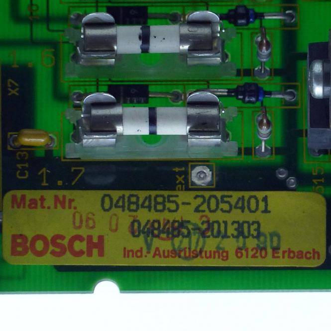 BOSCH Card Output PC400/600 Ausgangskarte A24/2- 048485-201303 (048485-205401)