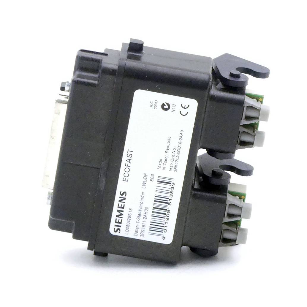Siemens Daten T-Steckverbinder (3RK1911-2AH00)