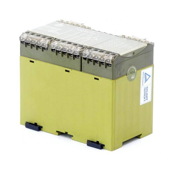 Pilz PZE 5V 0,5-3s 24VDC 4s 1Ö Sicherheitsschaltegerät (474965)