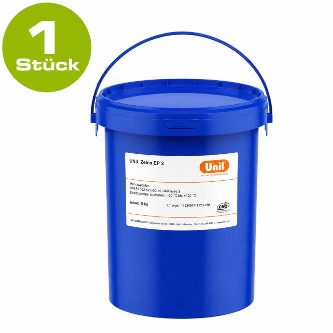 Unil Schmierfett Zelos EP 2 1 Stück (Unil Zelos EP 2-18kg)