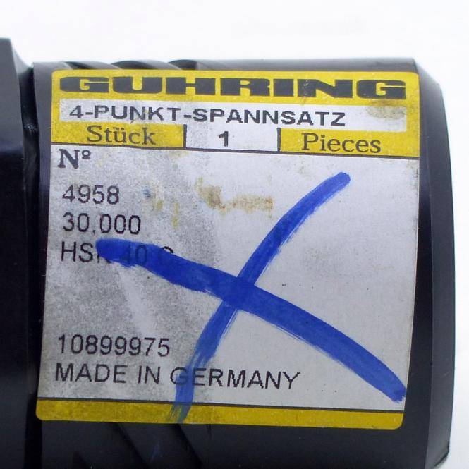 GÜHRING 4-Punkt-Spannsatz 10899975 (4958)
