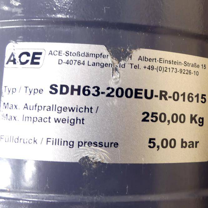 ACE Sicherheitsstoßdämpfer (SDH63-200EU-R-01615)
