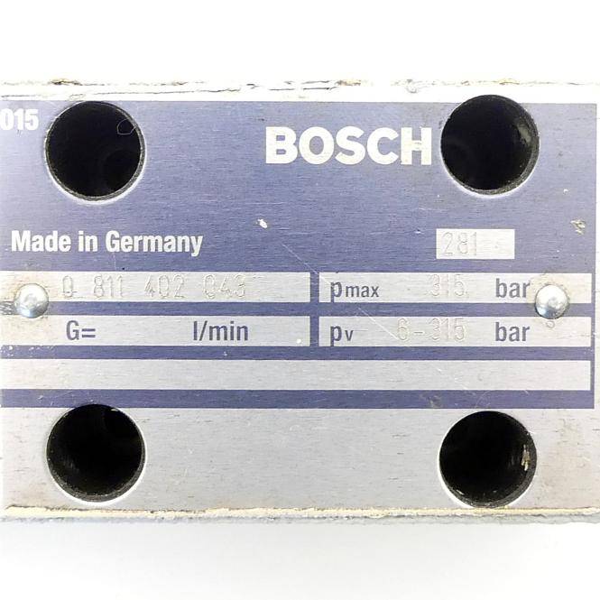 Bosch Druckbegrenzungsventil DBE6X-1X/315G24-8NZ4M (0 811 402 043)