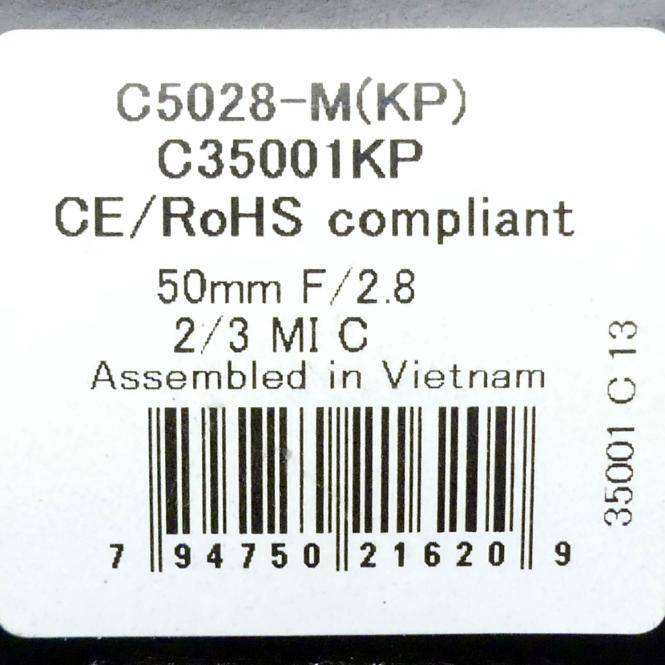 Pentax Linse (C5028-M(KP))