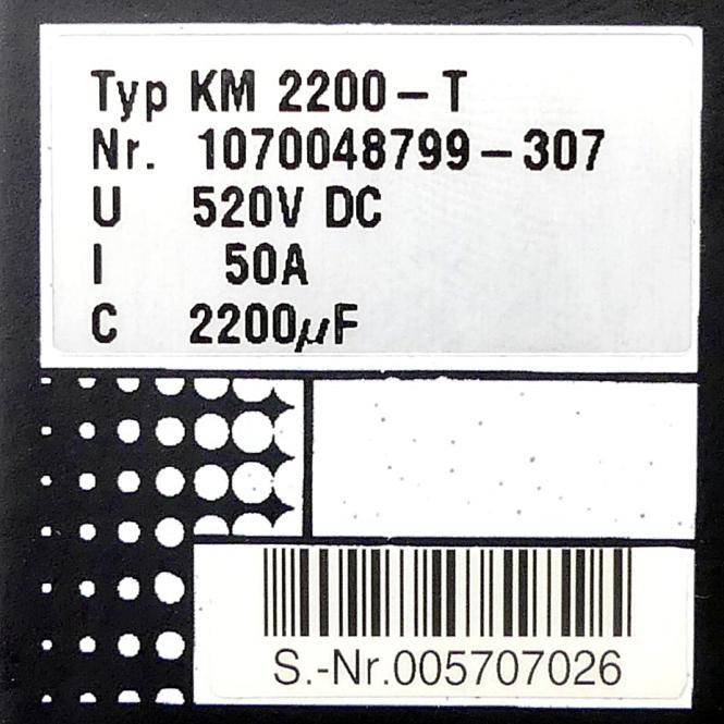 Bosch Rexroth Kondensatormodul KM 2200-T (1070048799-307)