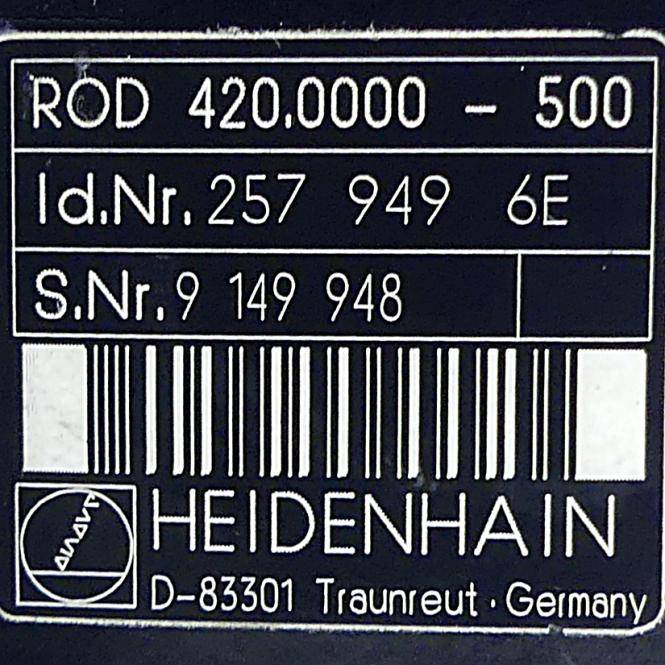 HEIDENHAIN Drehgeber ROD 420.0000-500 (257 949 6E)