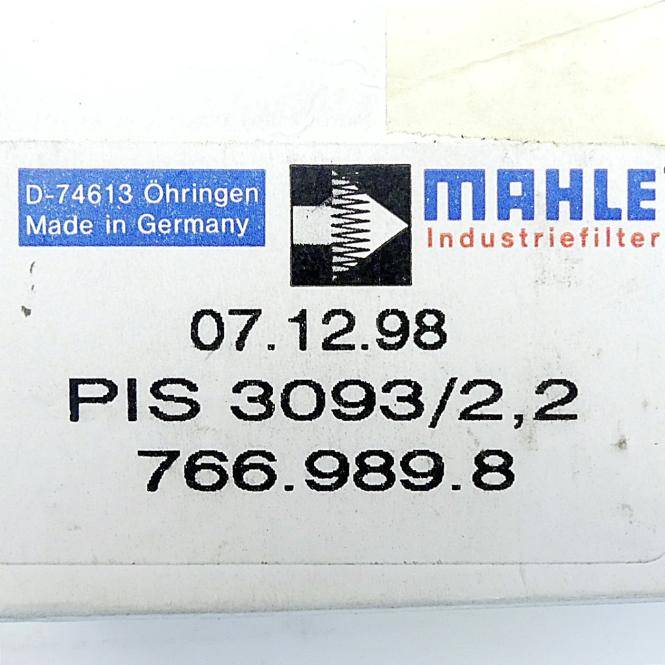 MAHLE Verschmutzungsanzeige PSI 3093/2,2 (766.989.8)