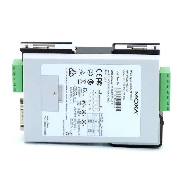 MOXA Modbus Gateway MGate MGate MB3170 (MB3170)
