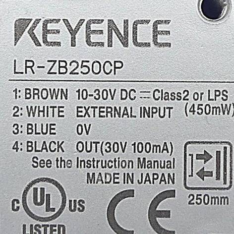 Keyence Lasersensor (LR-ZB250CP)