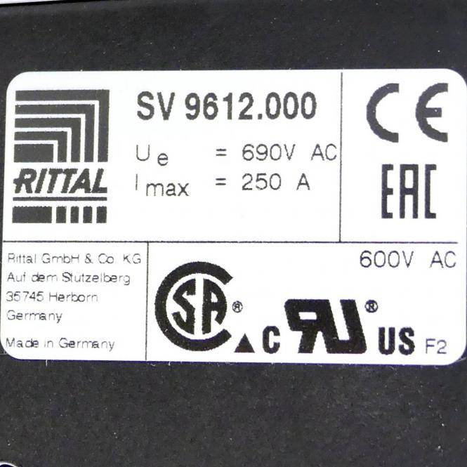 Rittal Mini-PLS Sammelschinen Anschlussadapter (SV 9612.00)