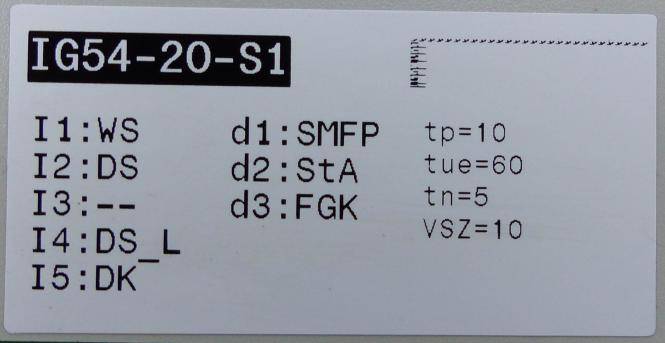 SKF Steuergerät für Schmiersystem (IG54-20-S1)