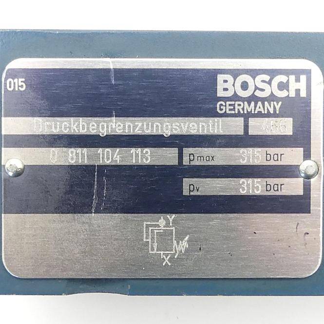 Bosch Druckbegrenzungsventil ZDBT-XP2-1X/315 (0 811 104 113)